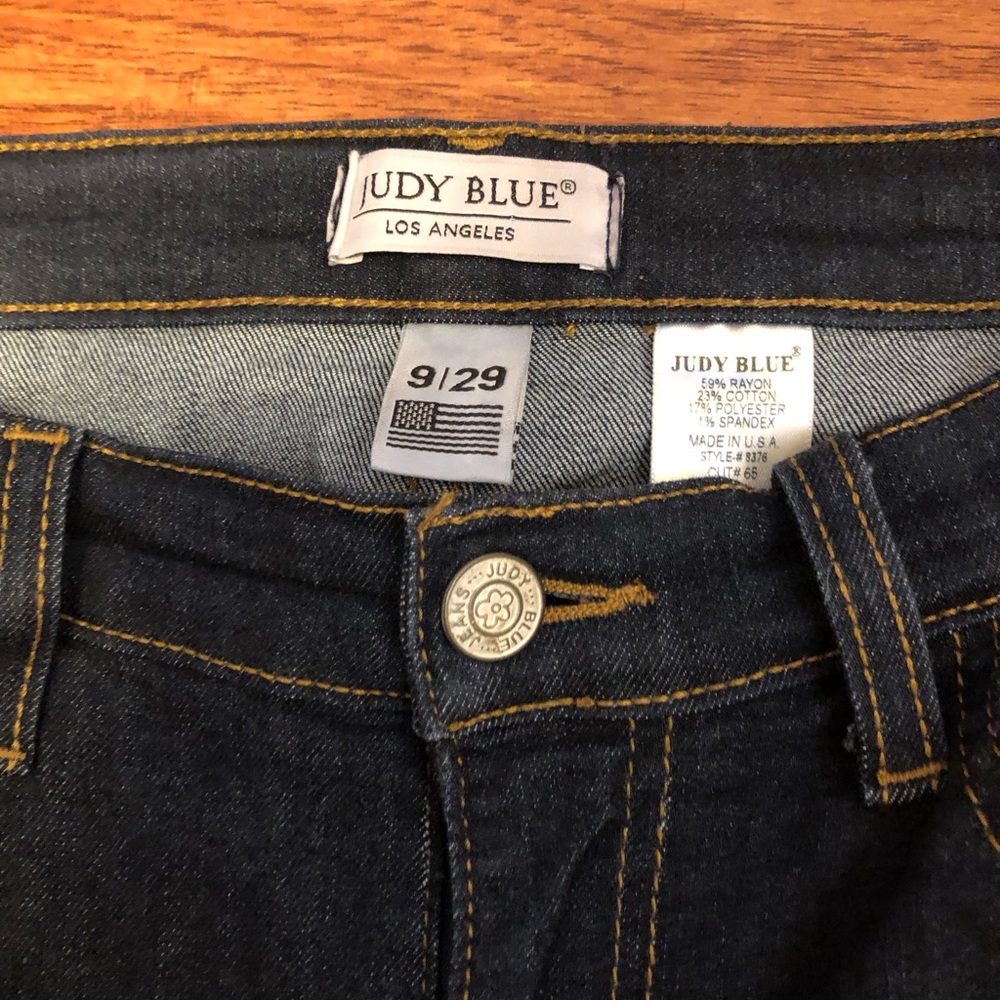 EUC JUDY BLUE ✨ LA 9/29 denim straight leg jeans MID-RISE